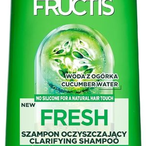 شامپو تقویتکننده گارنیر مدل Fresh مناسب موهای چرب حجم 400 میل