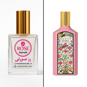 عطر گرمی رز صورتی رایحه Gucci Flora (گوچی فلورا)