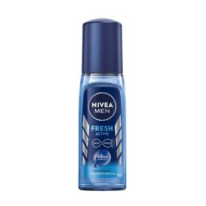 اسپری دئودورانت مردانه نیوآ مدل Fresh Active حجم ۷۵ میل