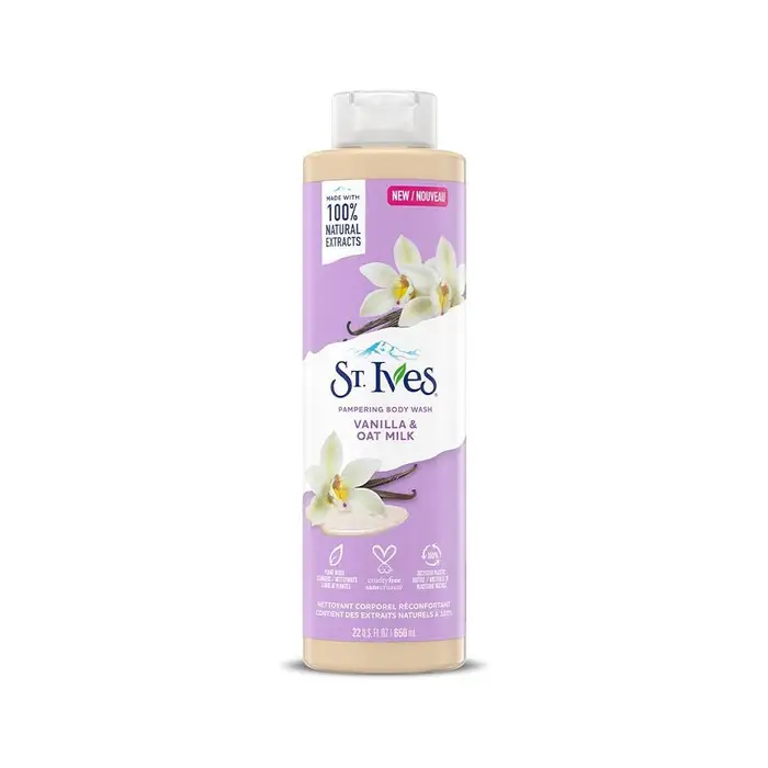 St.Ives-Energizing-Body-Wash-Vanilla-Oat-Milk-650ml St.Ives Energizing Body Wash Vanilla Oat Milk 650ml